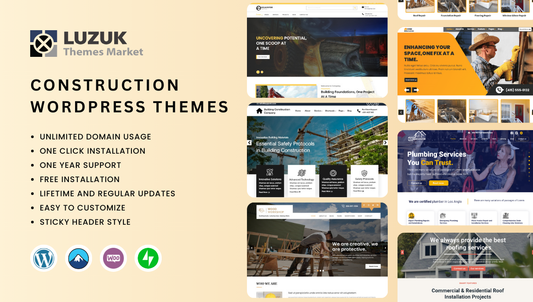 Construction WordPress Themes