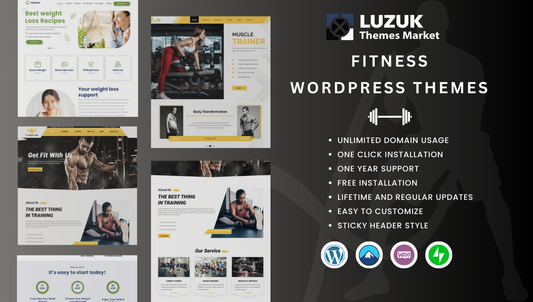 Fitness Wordpress Themes
