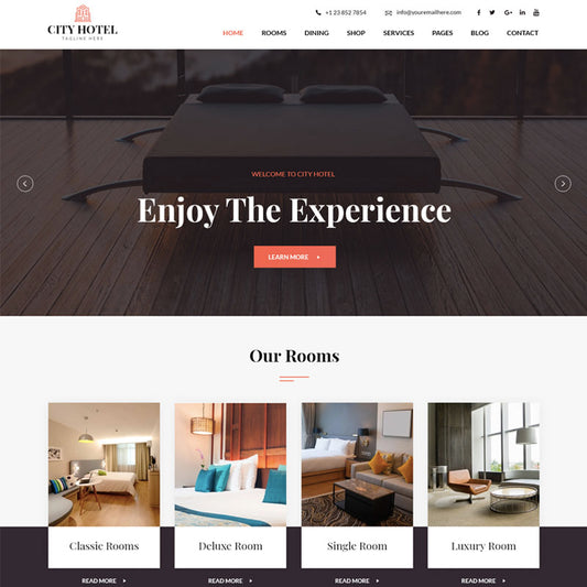 Hotel Wordpress Theme