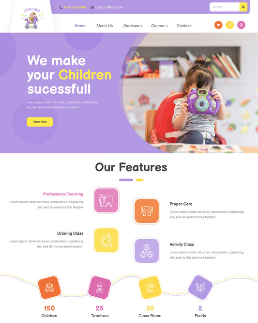 Child Care Kindergarten FREE