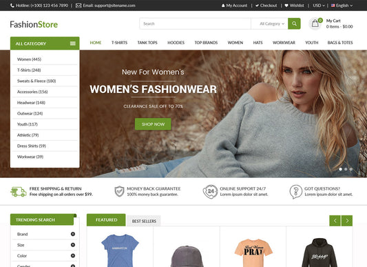 LZ Fashion Ecommerce Pro