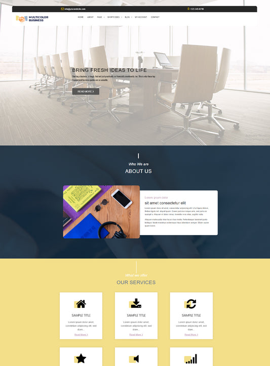 Multicolor Business Pro