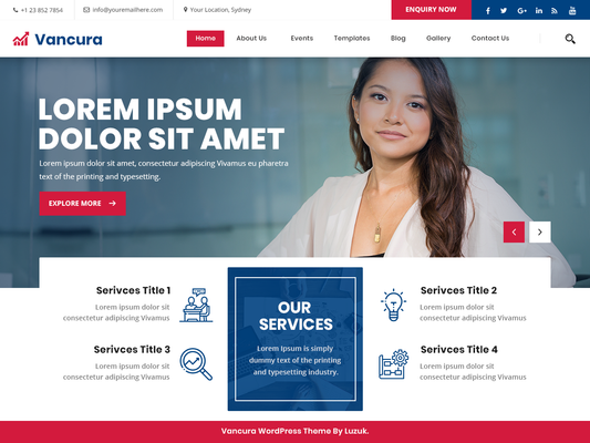Vancura FREE Theme