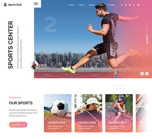 Multi Sports Wordpress Theme