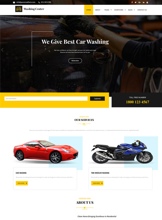 Washing Center Pro