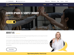 Digital Marketing Wordpress Theme