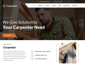 Carpenter Wordpress Theme