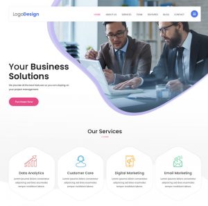 Software Company Wordpress Theme