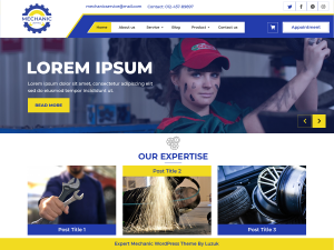 Mechanic Wordpress Theme