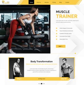 Fitness Wordpress Theme