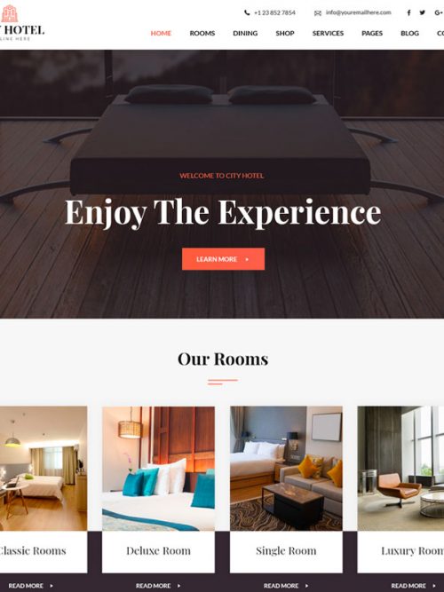 Hotel Wordpress Theme