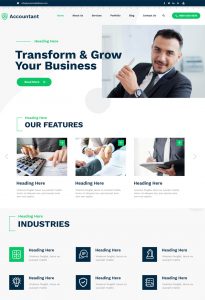 Accounting Wordpress Theme