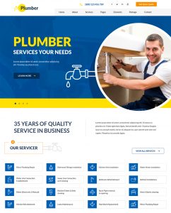 Plumber Wordpress Theme