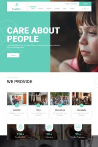 charity wordpress theme