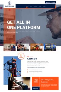 electrician wordpress theme