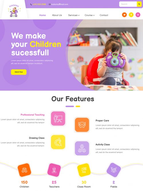 Kindergarten Wordpress Theme