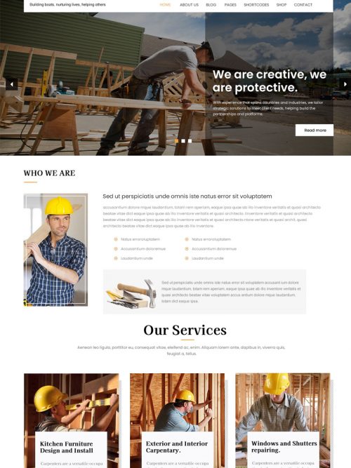 Furniture Wordpress Theme