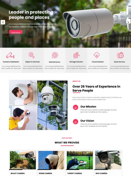 cctv wordpress theme