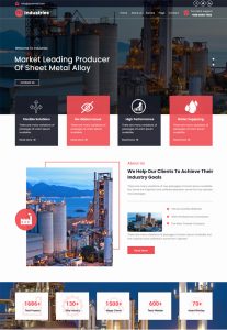 Industry Wordpress Theme