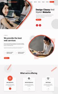 Software Company Wordpress Theme