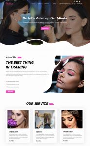 Makeup Artist Wordpress Theme