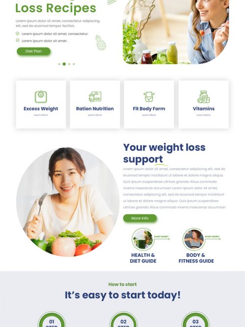 Weight Loss Wordpress Theme