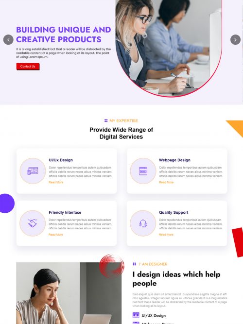 Designer Wordpress Theme