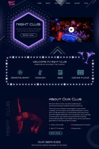 Night Club Wordpress Theme