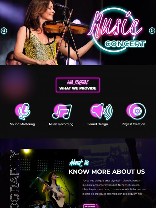 Music WordPress Theme