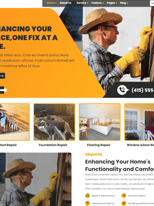 renovation wordpress theme