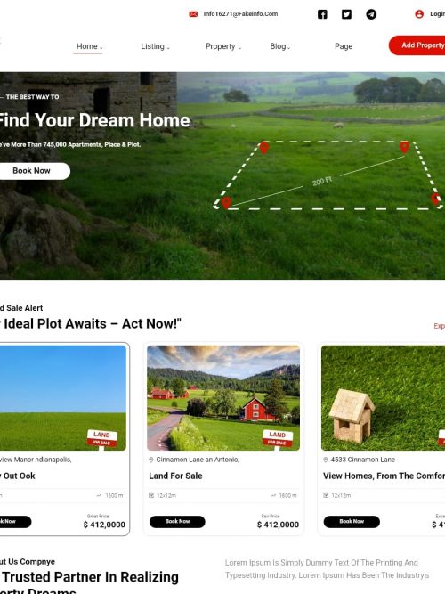 Real Estate Wordpress Theme